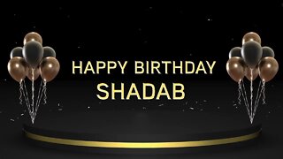 Wish you a very Happy Birthday Shadab