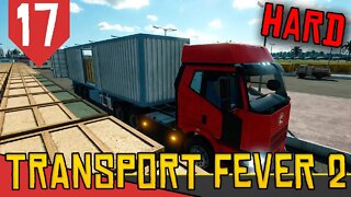 Entregas de LONGA DISTÂNCIA por Estrada - Transport Fever 2 Hard #17[Série Gameplay Português PT-BR]