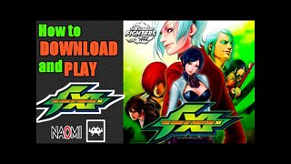 How to Download & Play The King of Fighters XI (NAOMI ARCADE) for Retroarch Android