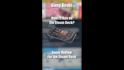 Gang Beast on the Steam Deck