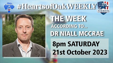 LIVE Hearts and Oak The Week According To . . . Dr Niall McCrae