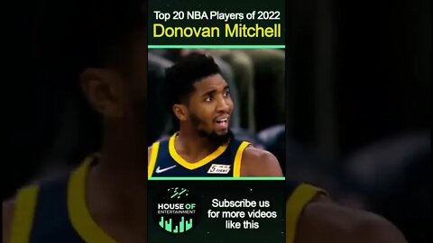 Donovan Mitchell, architect of Jazz's offense is a top NBA Player in 2022 | Top NBA Players #Shorts