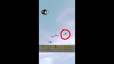 Military planes collides during training