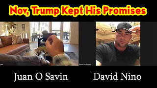Juan O Savin with Nino Nov. "Trump Kept His Promises"