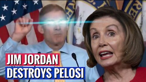Jim Jordan Blows Pelosi’s DENTURES Out of Her Face After She Blocks Him From 1/6 Commission