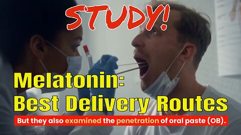 Which Route Works Best for High Dosage Melatonin: Transdermal or Oral?