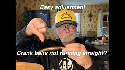 Adjusting your crank baits and stick baits made easy