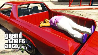 GTA V - Random Moments 34 (Funny KO's, Unexpected Ride!)