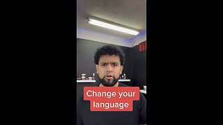 Change your language.