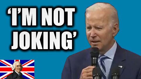 Biden's DERANGED take on guns | Joe Biden, gun control, military, F-15s, US President