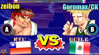 Street Fighter II': Champion Edition (zeibon Vs. Goromax/CK) [Chile Vs. Mexico]