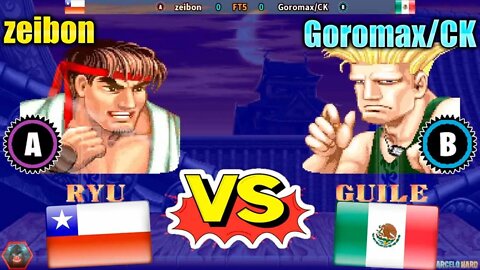 Street Fighter II': Champion Edition (zeibon Vs. Goromax/CK) [Chile Vs. Mexico]