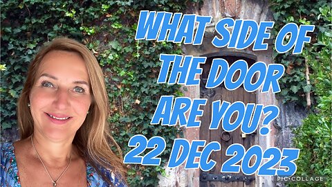 WHAT SIDE OF THE DOOR ARE YOU?/ prophetic word/22 Dec 2023