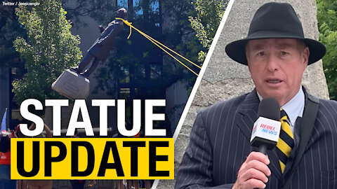 Journalism and peaceful protests illegal in Hamilton, Ont., but tearing down statues is just fine