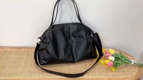 Big Black Shoulder Bags for Women Large Hobo Shopper | Link in the description 👇 to BUY