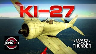 FEAR THIS PLANE! Ki-27! - Japan - War Thunder Review!