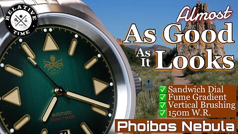 A Phoibos Sports Watch? Green Phoibos Nebula Review ( The Green Arrow )