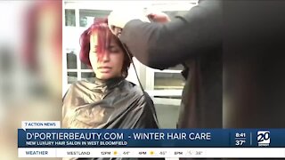 Winter hair care advice