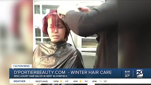 Winter hair care advice