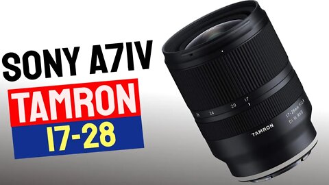 First Look - Tamron 17-28 f/2.8 Lens on Sony a7iv for video and vlogging