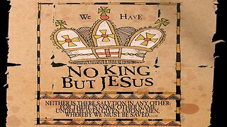 No King But King Jesus!