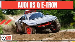 AUDI RS Q E-TRON Test laboratory for possible future technologies at the Dakar Rally