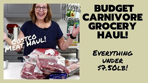 Budget Meat Grocery Haul | All Under $7.50lb US! ($10CAN) |Costco Grocery Haul