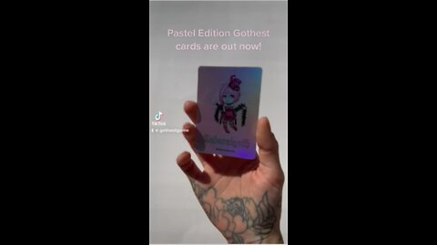 Pastel Edition Gothest Cards are Now Available