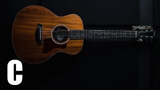 Acoustic Guitar Soft Backing Track In C Major