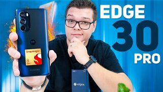 Moto Edge 30 PRO | com SNAPDRAGON 8 Gen 1 e MUITO MAIS!! Unboxing e Primeiras Impressões