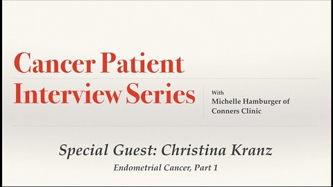 PT Interview Series - Christina Kranz, Part I - Michelle Hamburger | Conners Clinic