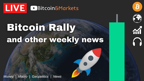 Bitcoin Rallies! | NSA Created Bitcoin? | More News