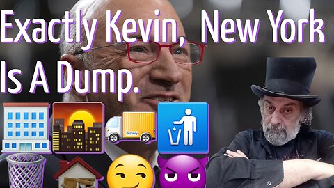 Kevin O'Leary Moves Business From New York. 🏢🌇🚚🚮🗑🏚😏😈