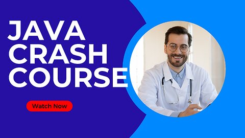 Learn Java in One Video - 15-minute Crash Course