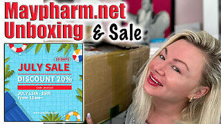 Maypharm.net Unboxing and SALE - July 15- 25th Code Jessica10 saves you 20%