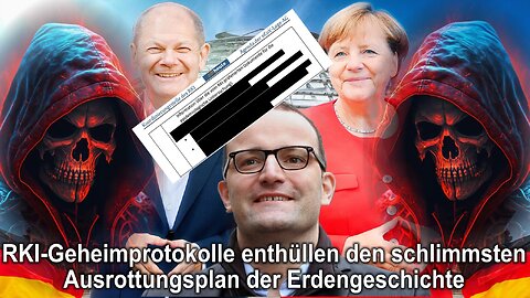 Die erkämpften RKI-Geheimprotokolle enthüllen den schlimmsten Ausrottungsplan der Erdengeschichte