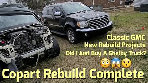 Copart Rebuild Finished, Classic Truck Rebuild, & More
