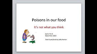 Poisons in our food- oxalates