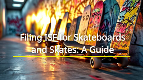 Navigating the ISF for Skateboards and Skates: Direct Filing vs Customs Broker