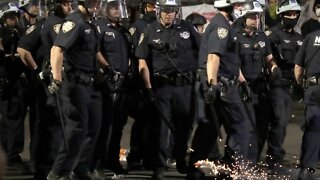 Us Cops Using Fireworks In PSYOPS