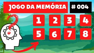 JOGO DA MEMÓRIA | # 004 | ATIVE SUA MEMÓRIA | TESTE SUA MEMÓRIA FOTOGRÁFICA COM ESSA BRINCADEIRA