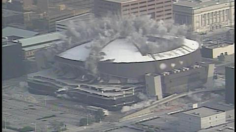 FROM 2001: Market Square Arena implosion