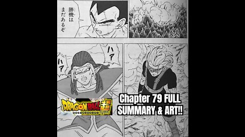 Dragon Ball Super Manga Chapter 79 FULL SUMMARY & ART!!- Granolah Whooping up on Gas! 😱🍿🤯❤️🔥💯🙂