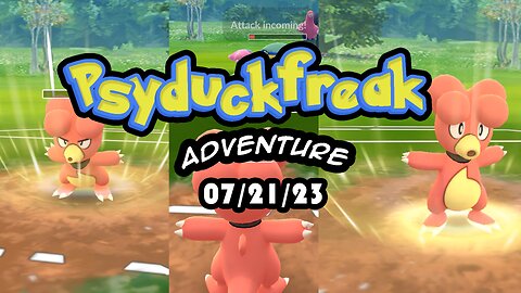 Psyduckfreak PVP Pokemon Go battle 07/21/23