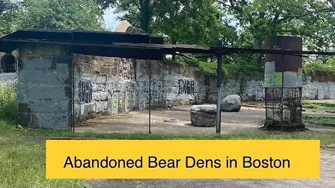 Abandoned Zoo and Bear Dens in the Middle of Boston - TWE 0375