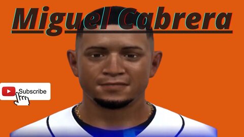 Creating Miguel Cabrera Mlb The Show 22