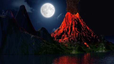 VOLCANO ERUPTING!