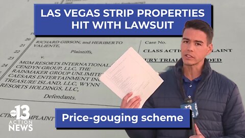 Las Vegas Strip properties hit with class-action lawsuit in price-gouging scheme