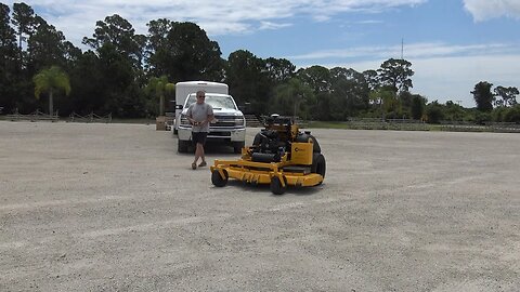 Autonomous Stand Up Riding Lawn Mower, Wright Stander ZK Demo And App Functions!!