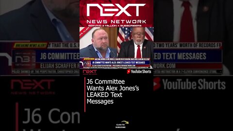 J6 Committee Wants Alex Jones’s LEAKED Text Messages #shorts